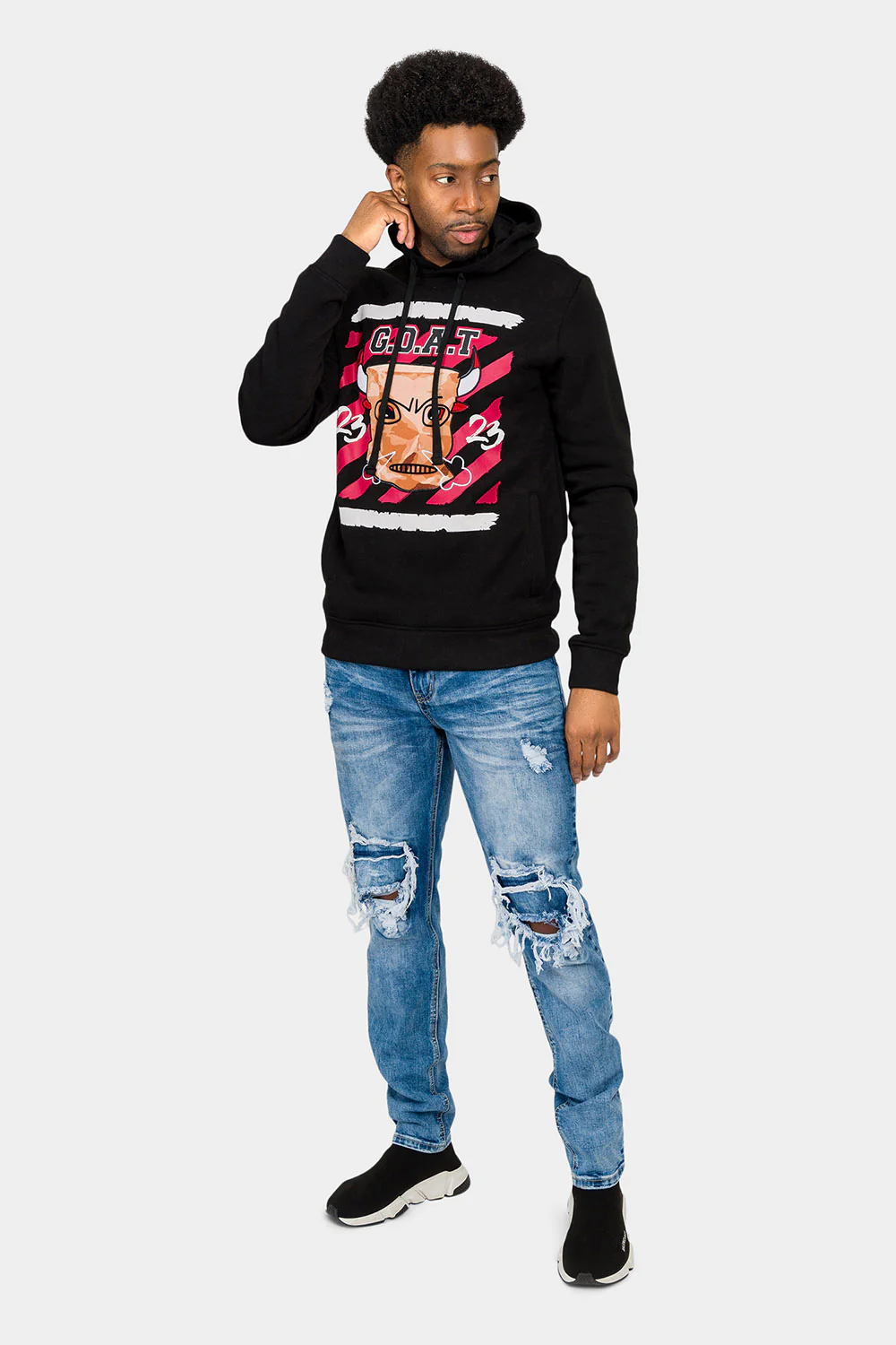 23 GOAT Hoodie - Image 5