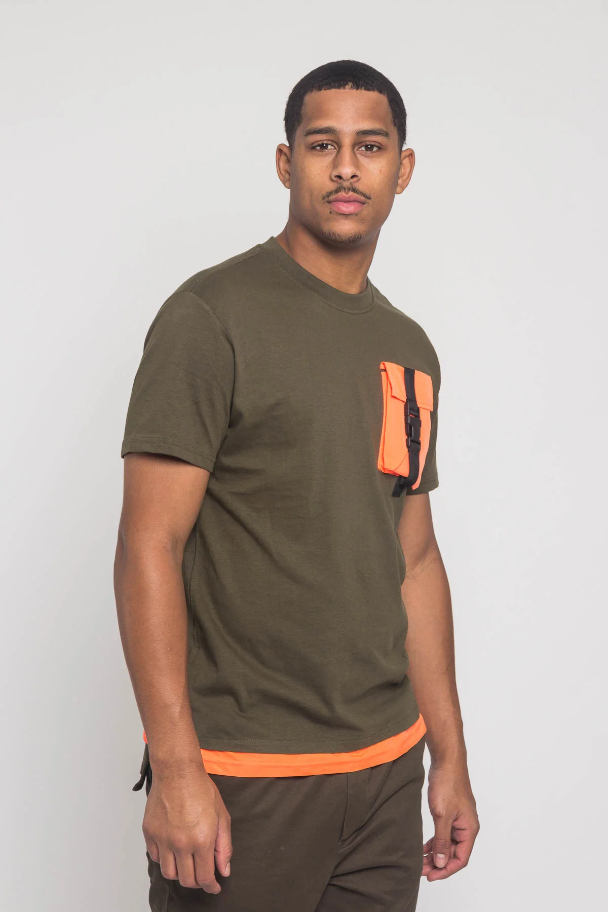 3D Buckled Pocket T-Shirt - Image 12