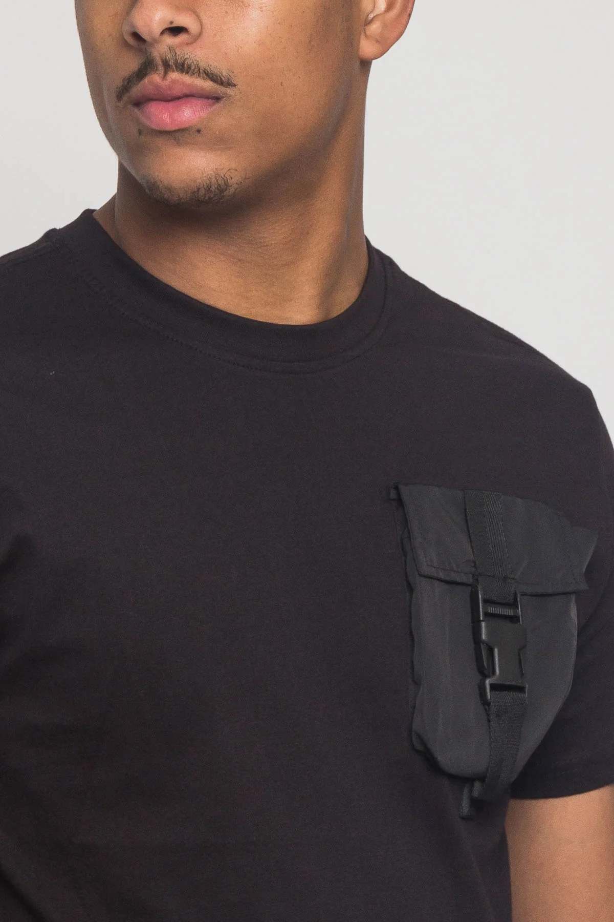 3D Buckled Pocket T-Shirt - Image 23