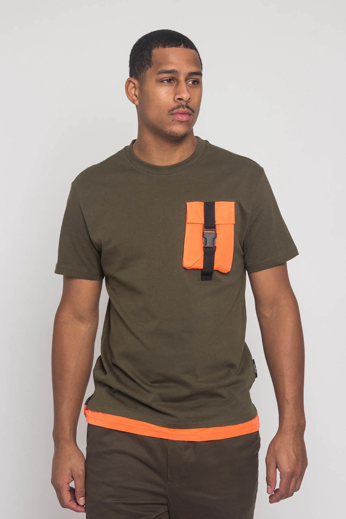 3D Buckled Pocket T-Shirt - Image 9