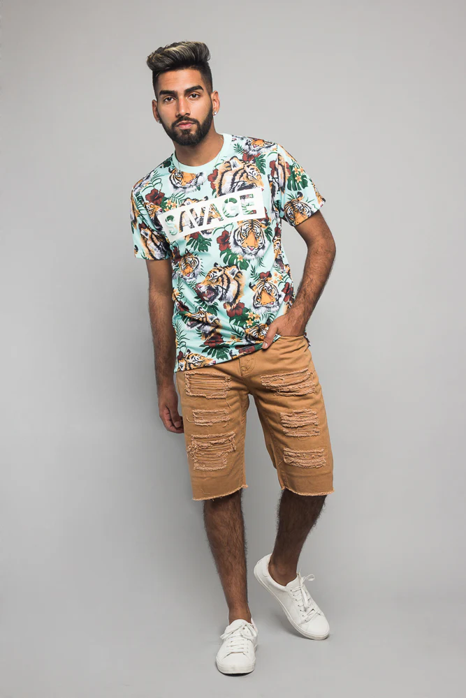 3D Savage Tiger Print T-Shirt - Image 17