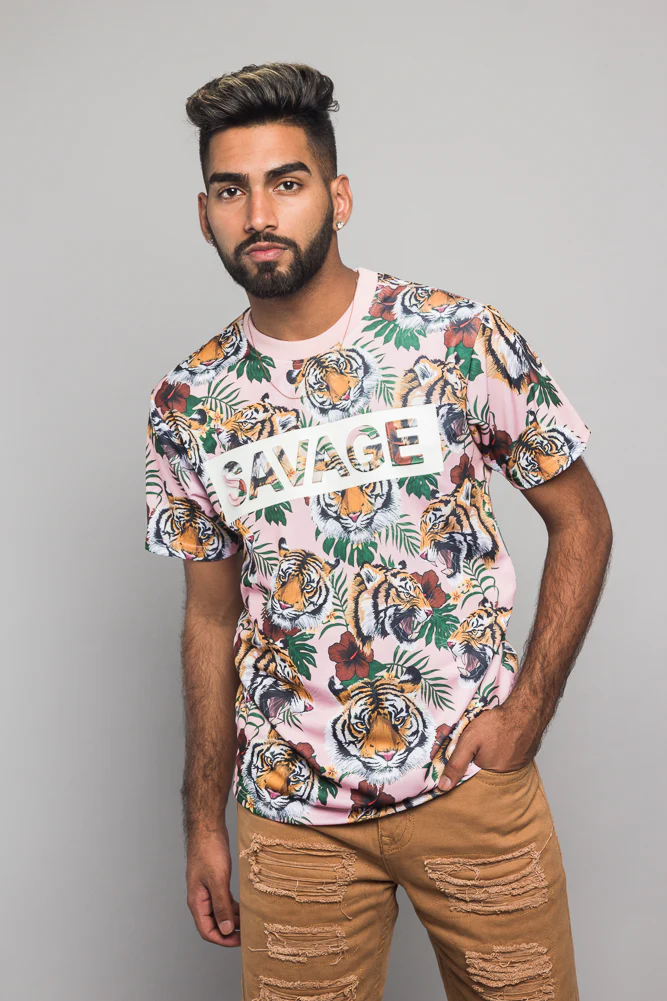 3D Savage Tiger Print T-Shirt - Image 18