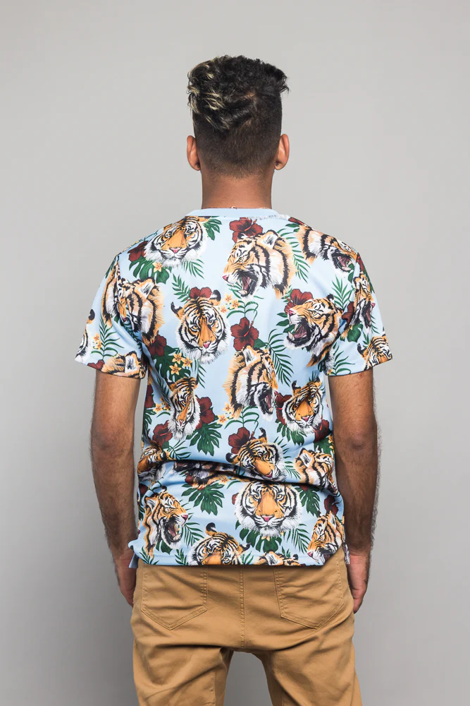 3D Savage Tiger Print T-Shirt - Image 25
