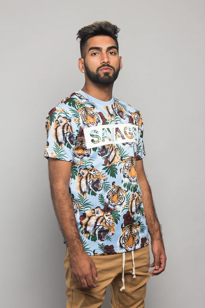 3D Savage Tiger Print T-Shirt - Image 26
