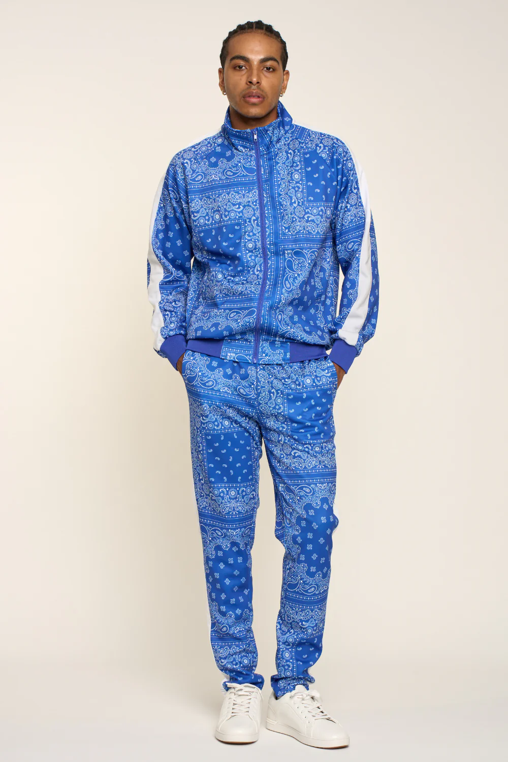 Accented Bandana Track Suit - Image 15