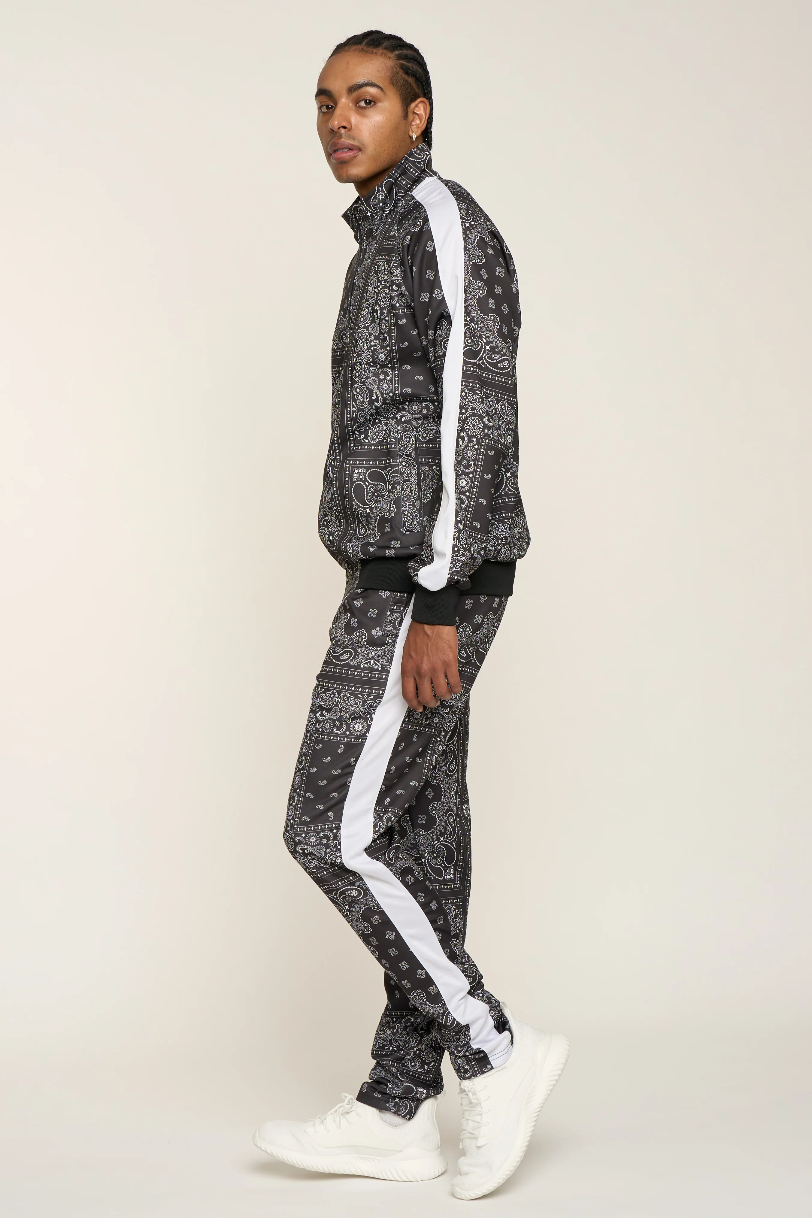 Accented Bandana Track Suit - Image 3