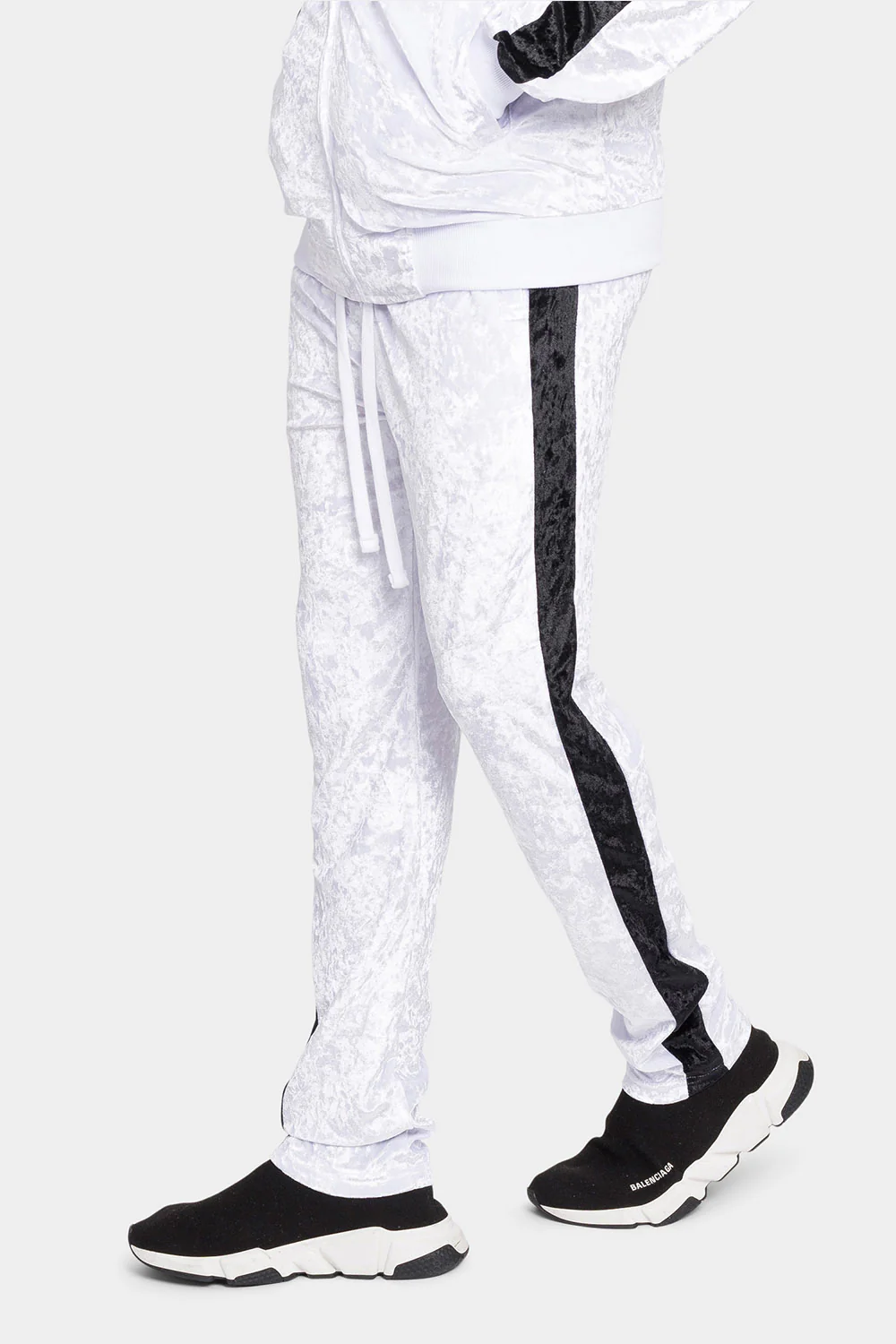 Accented Velour Track Suit - Image 18