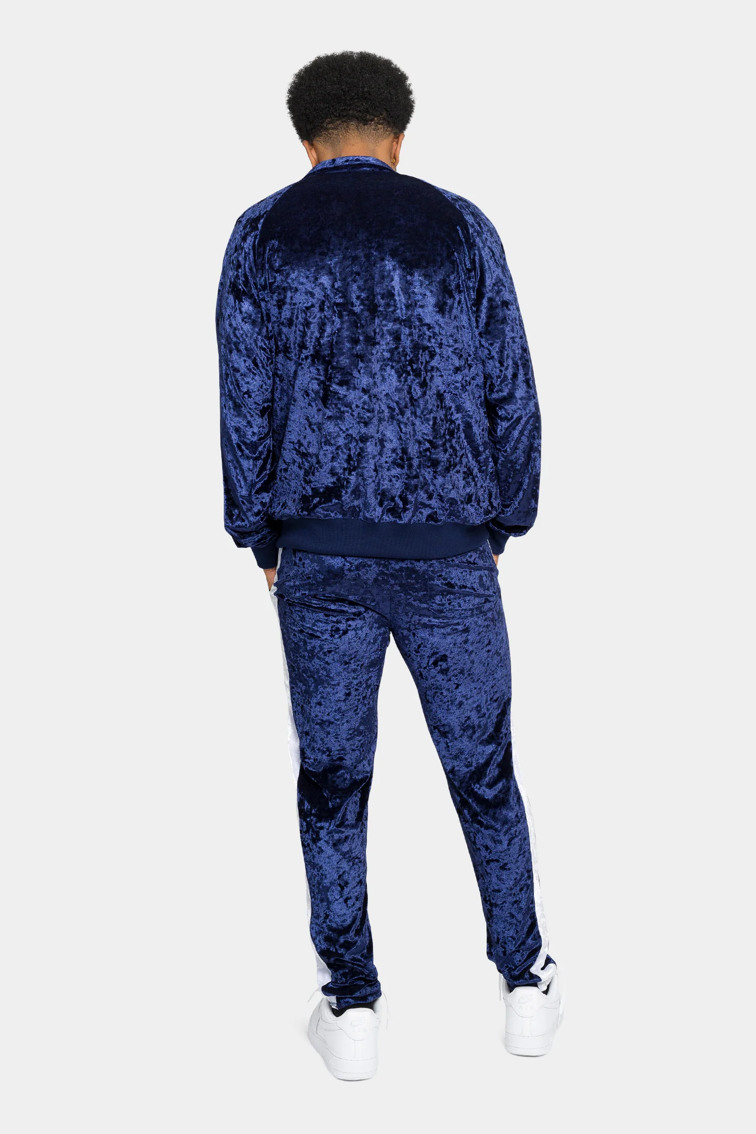 Accented Velour Track Suit - Image 27