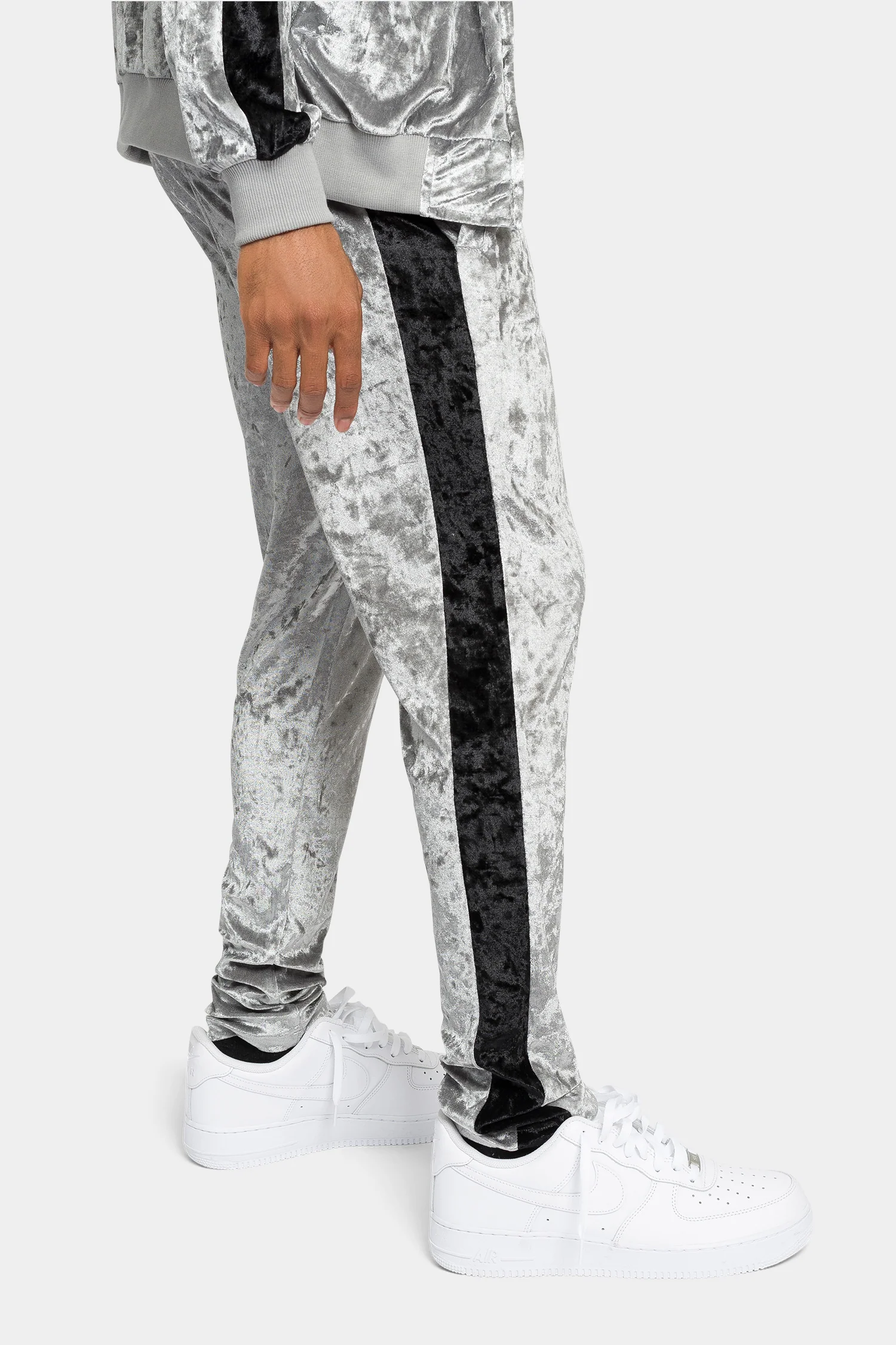 Accented Velour Track Suit - Image 36
