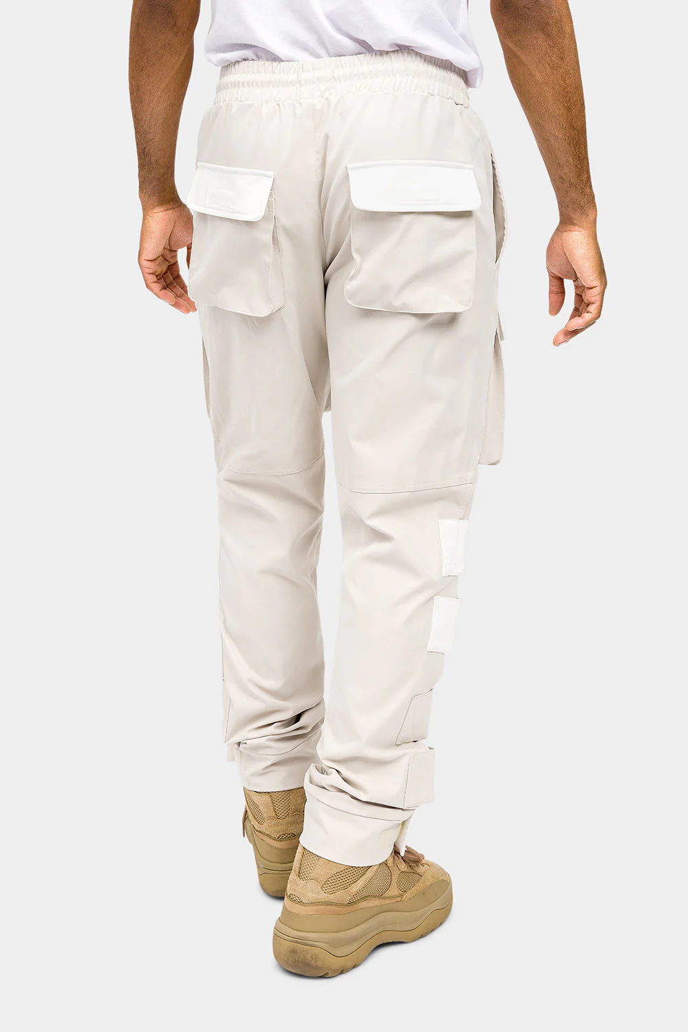 Adjustable Velcro Straps Cargo Pants - Image 3