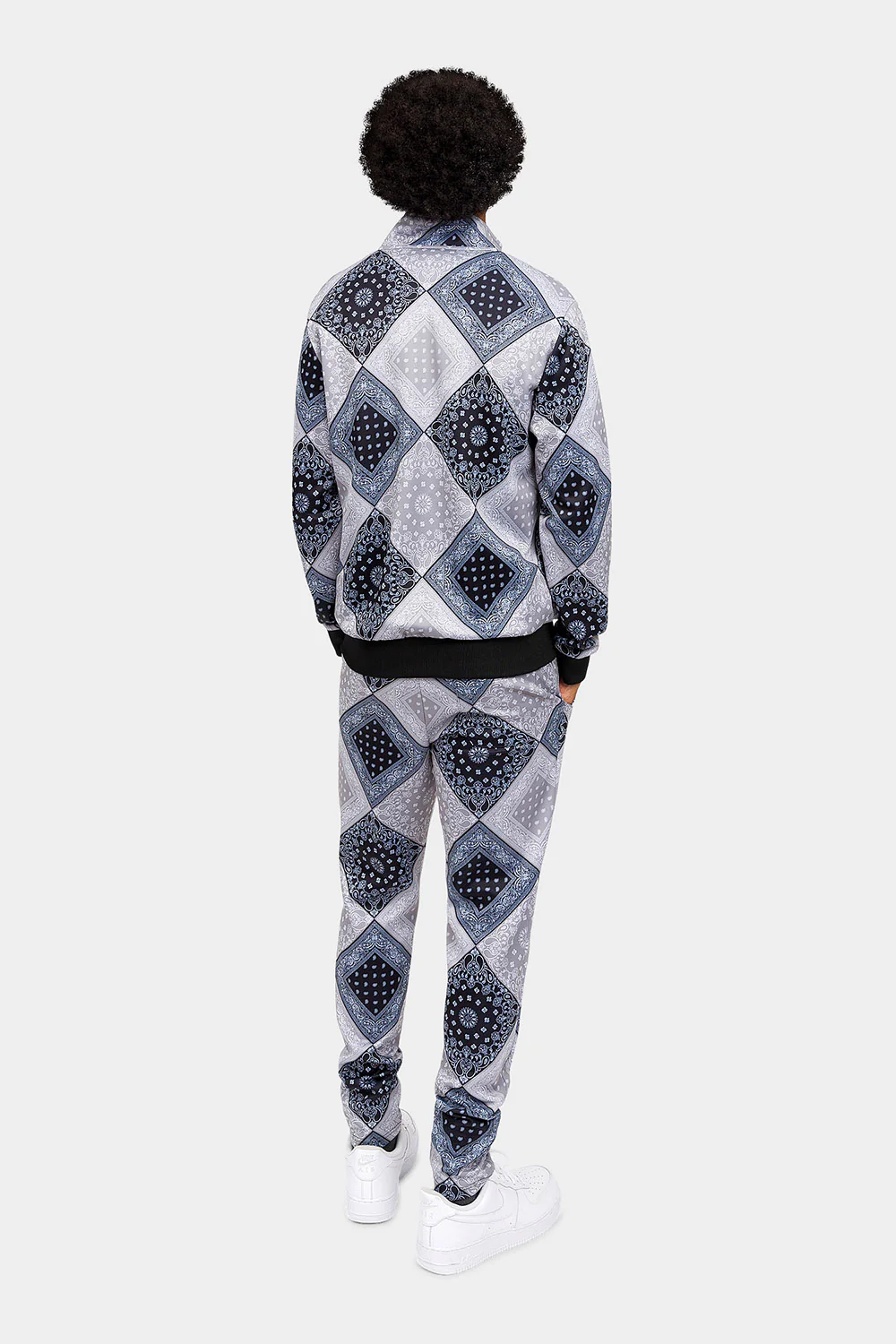 All Over Bandana Pattern Track Suit - Image 3