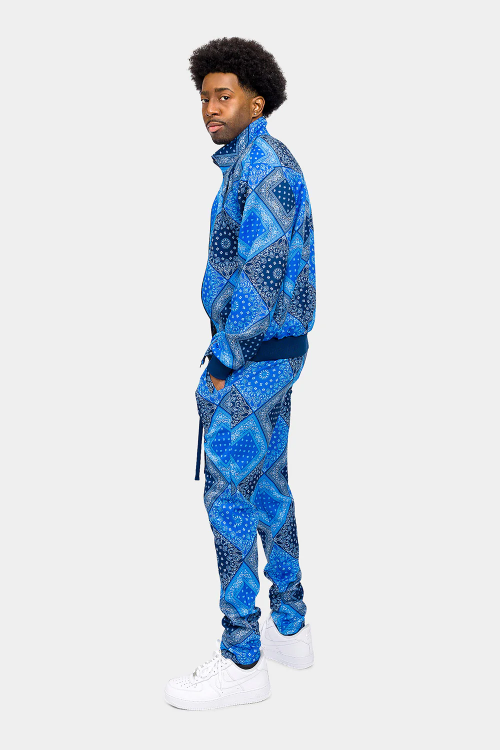 All Over Bandana Pattern Track Suit - Image 9