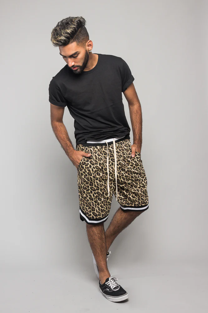 Animal Print Basketball Shorts - Image 5