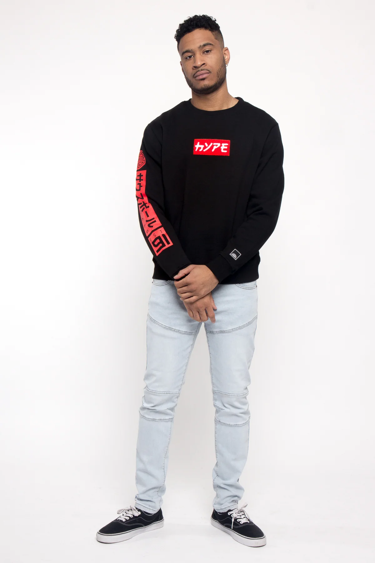 Applique Patch Hype Crewneck - Image 6