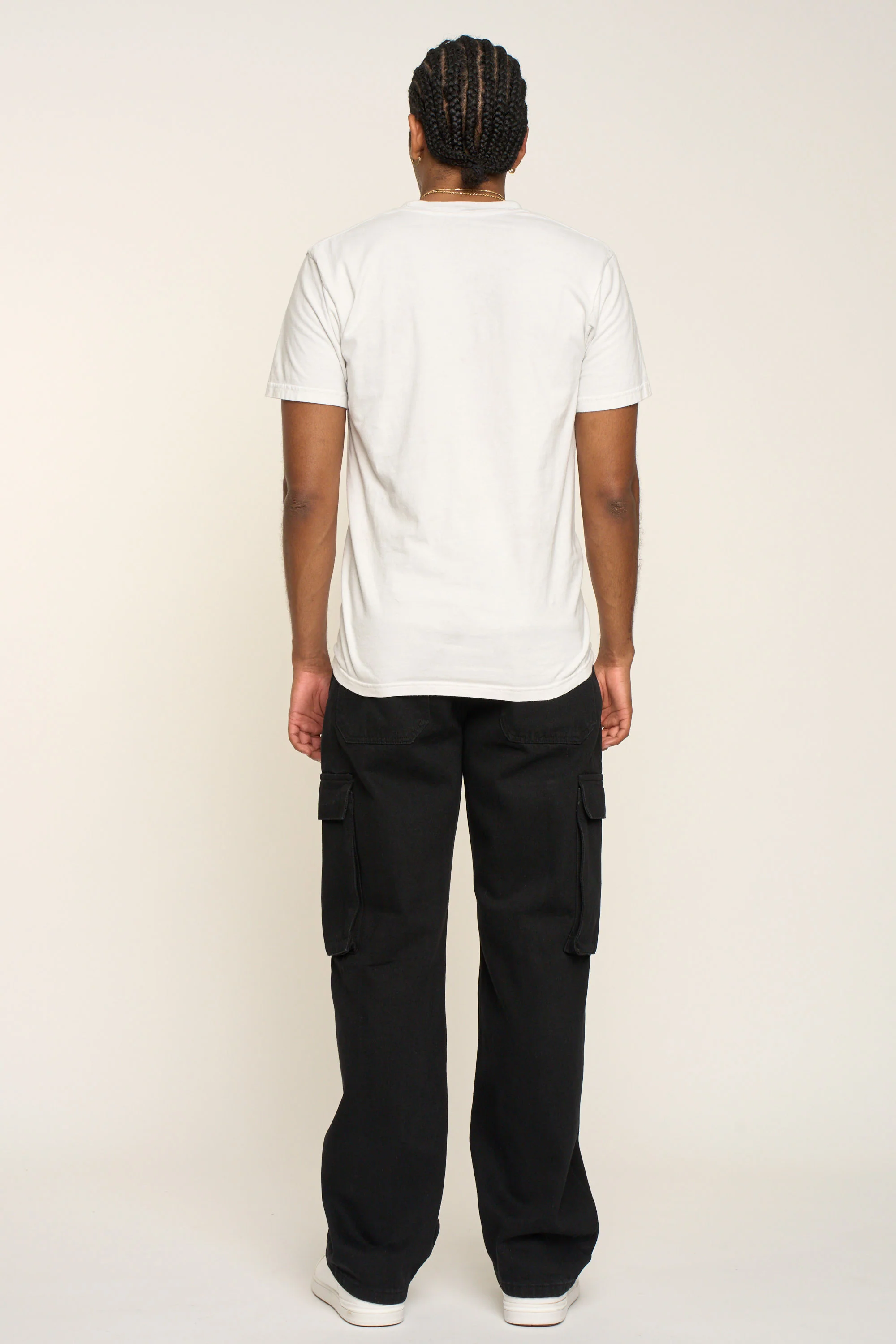Baggy Fit Cargo Denim Jeans - Image 10
