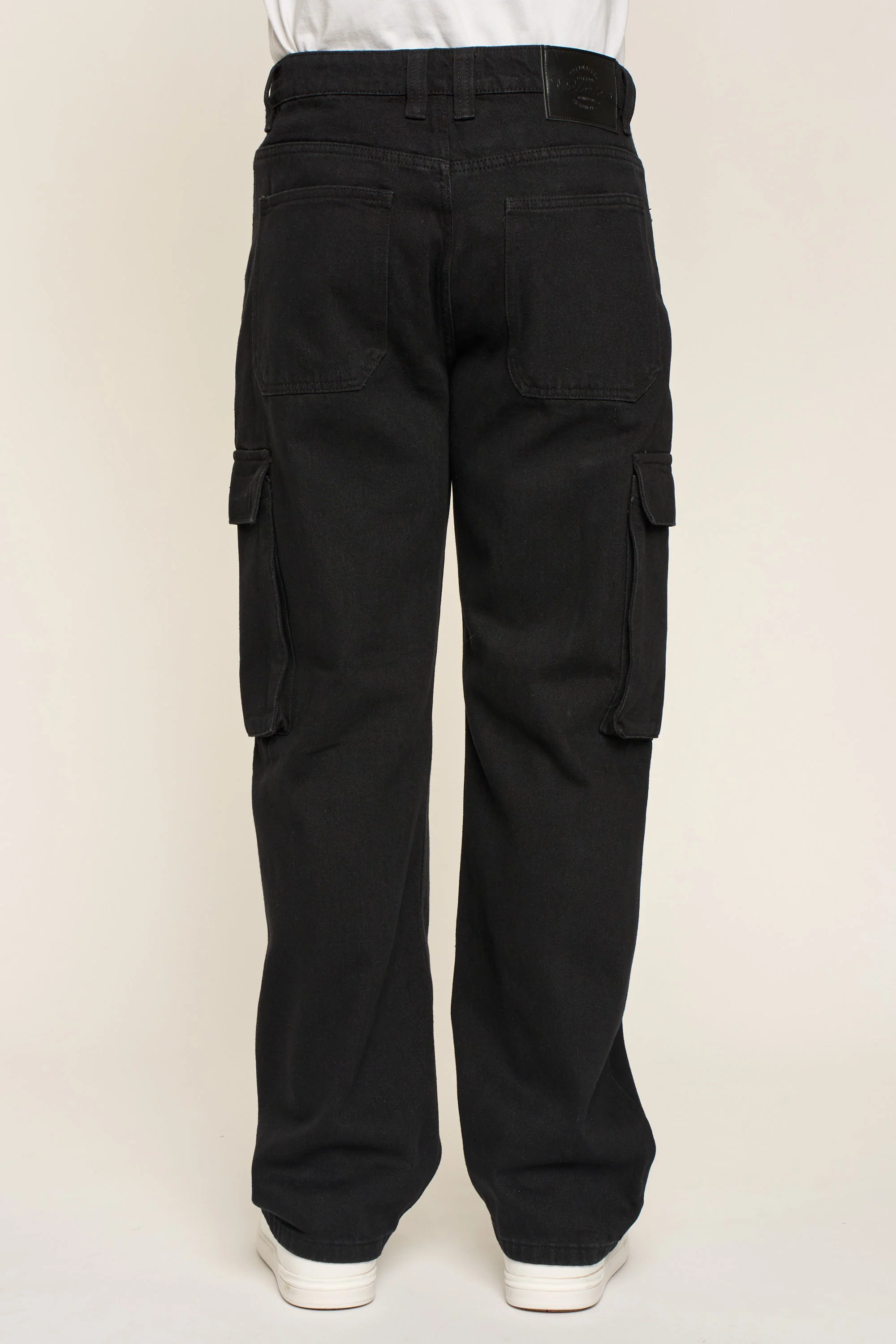 Baggy Fit Cargo Denim Jeans - Image 13