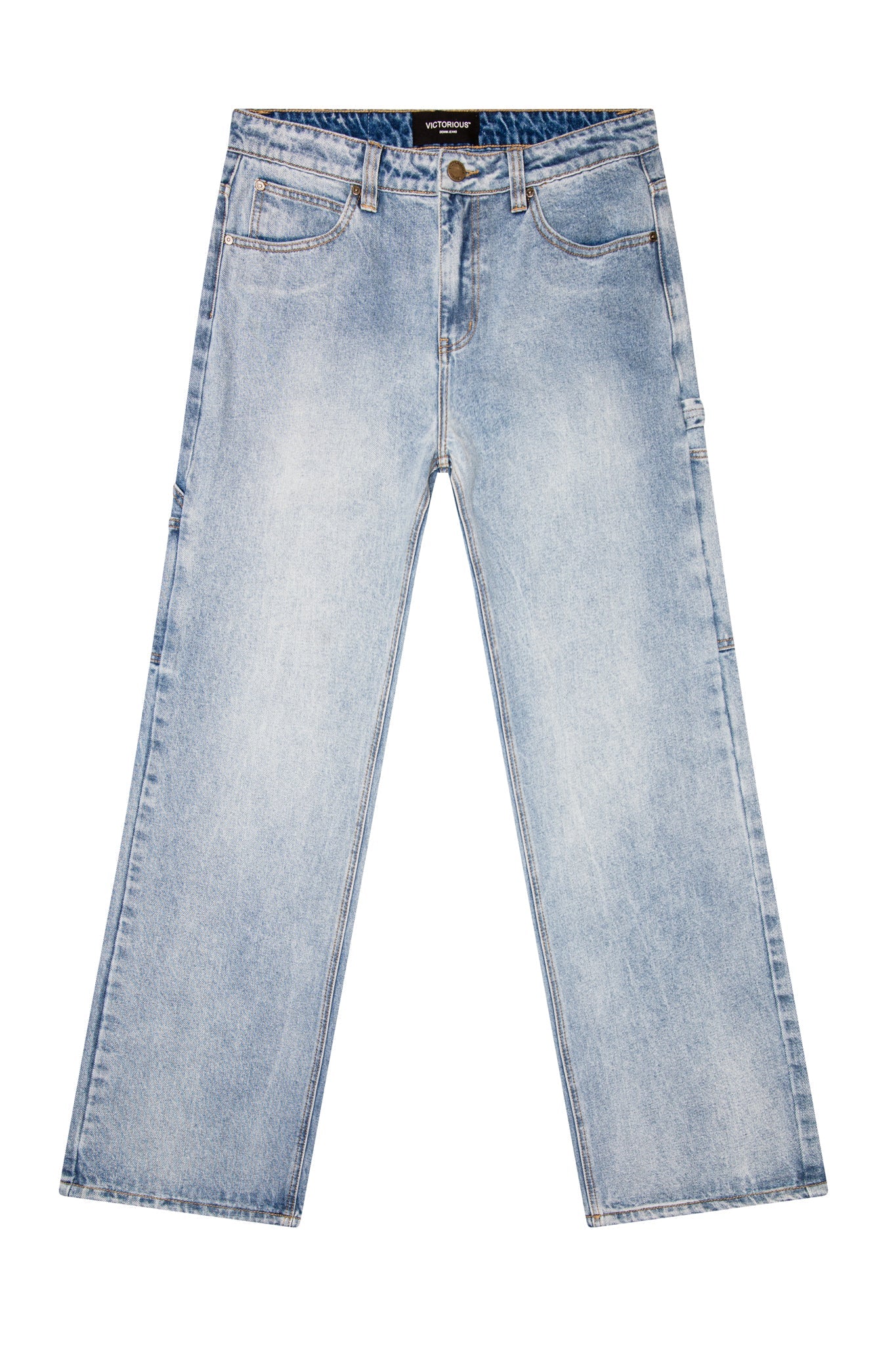 Baggy Fit Carpenter Denim Jeans - Image 4