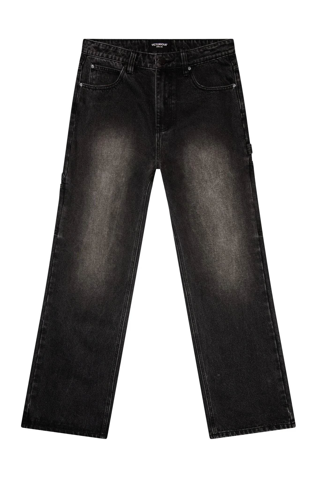Baggy Fit Carpenter Denim Jeans - Image 9