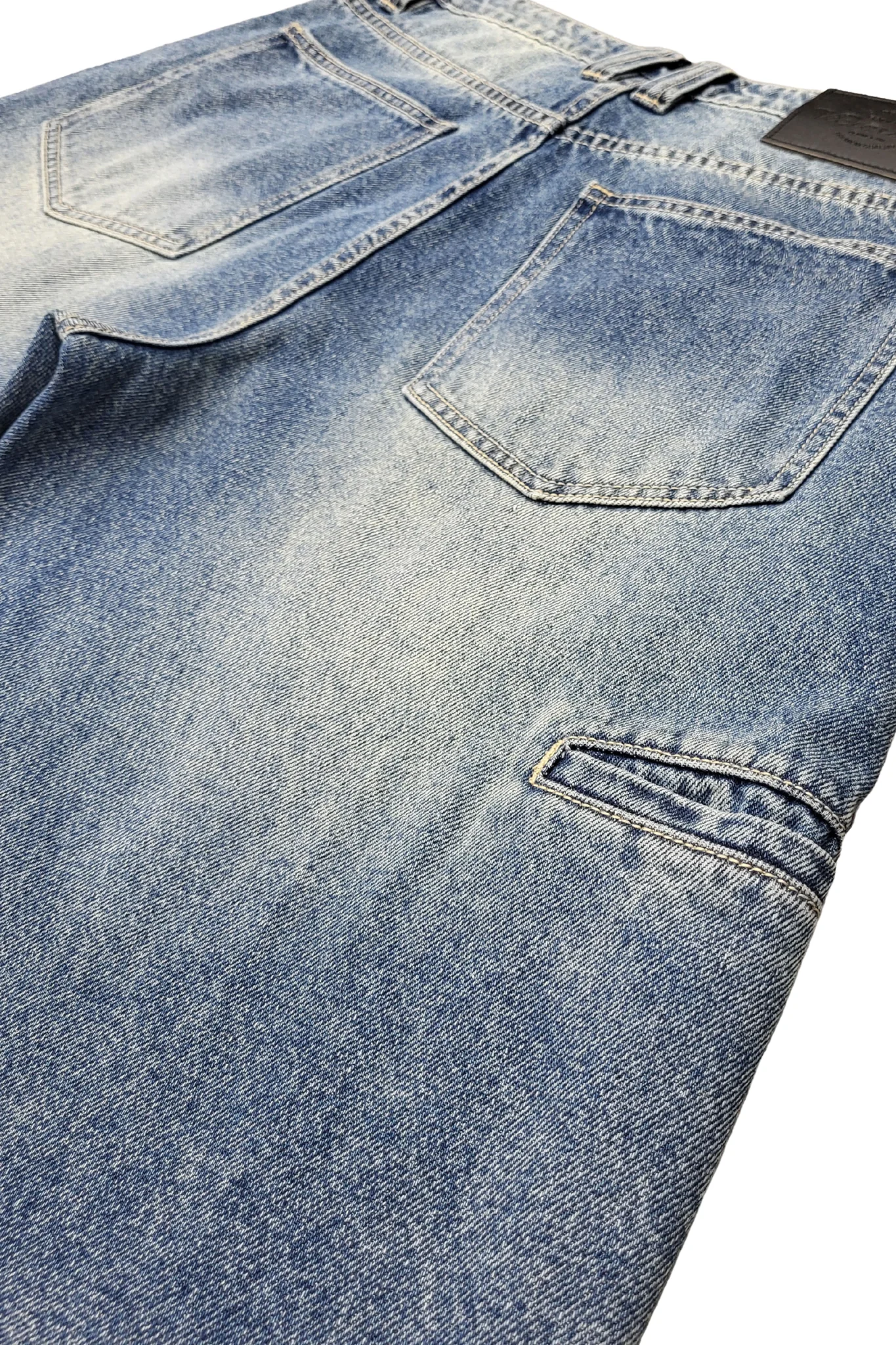 Baggy Fit Jeans With Phone pocket - Image 6