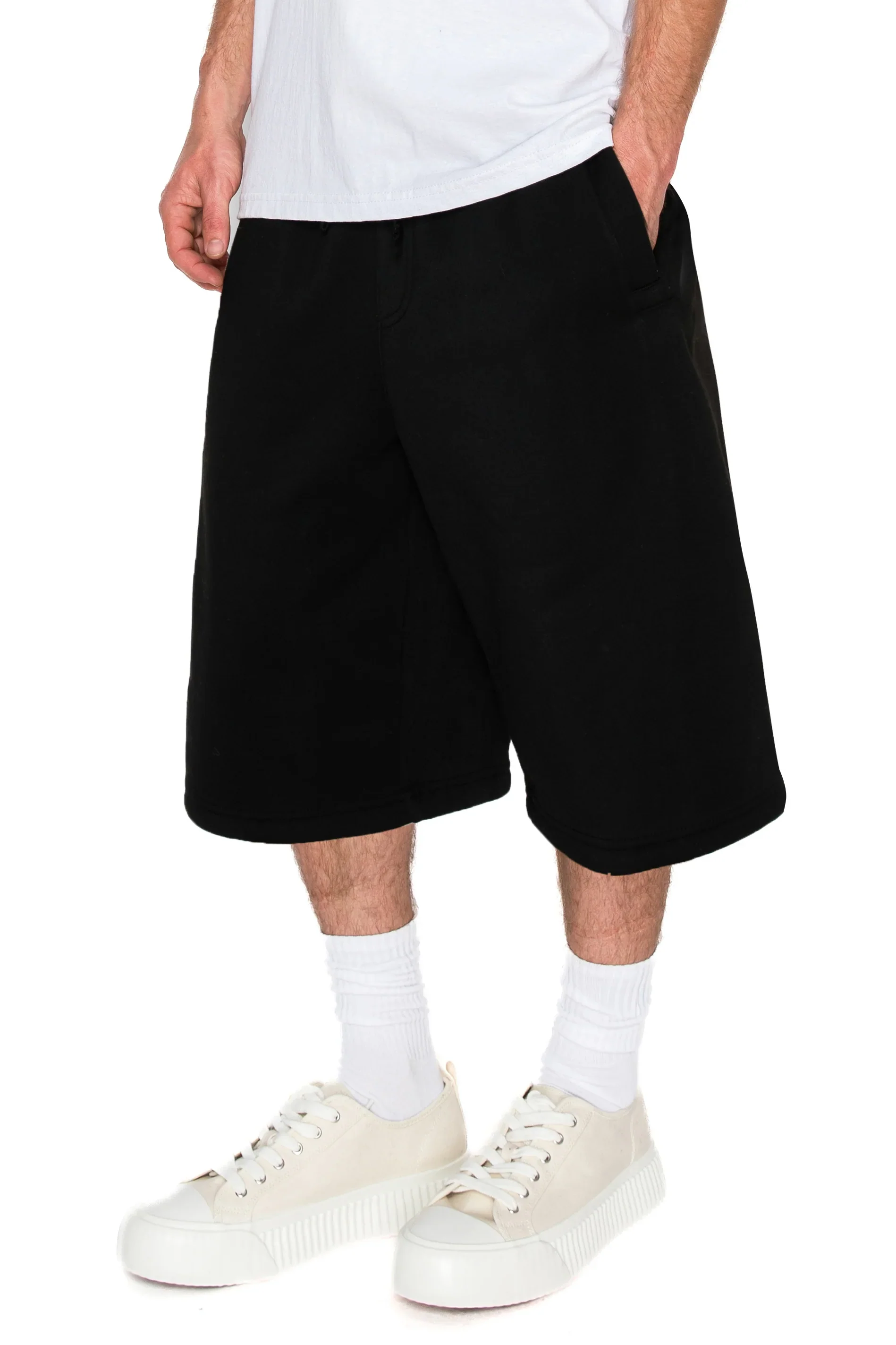 Baggy Fleece Shorts - Image 3