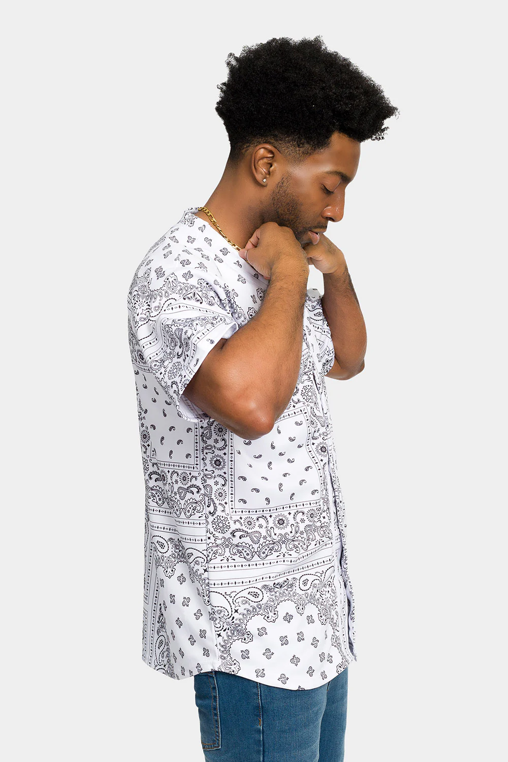 Bandana Paisley Baseball Jersey - Image 11
