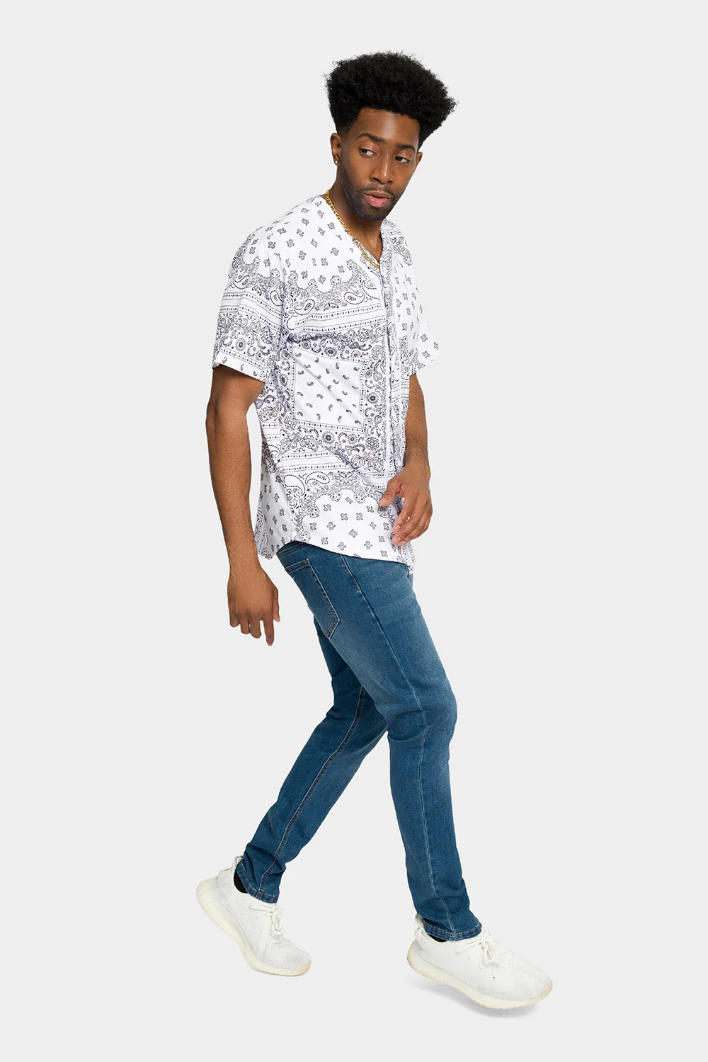 Bandana Paisley Baseball Jersey - Image 12