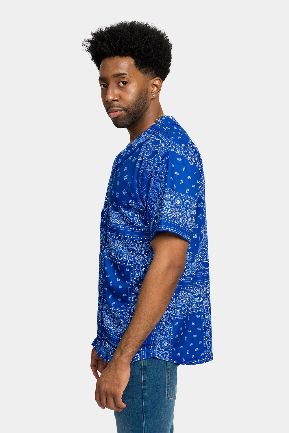 Bandana Paisley Baseball Jersey - Image 17