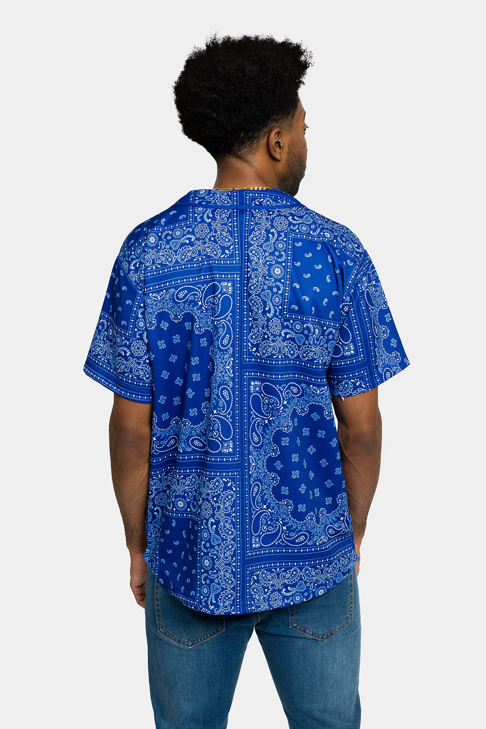 Bandana Paisley Baseball Jersey - Image 18