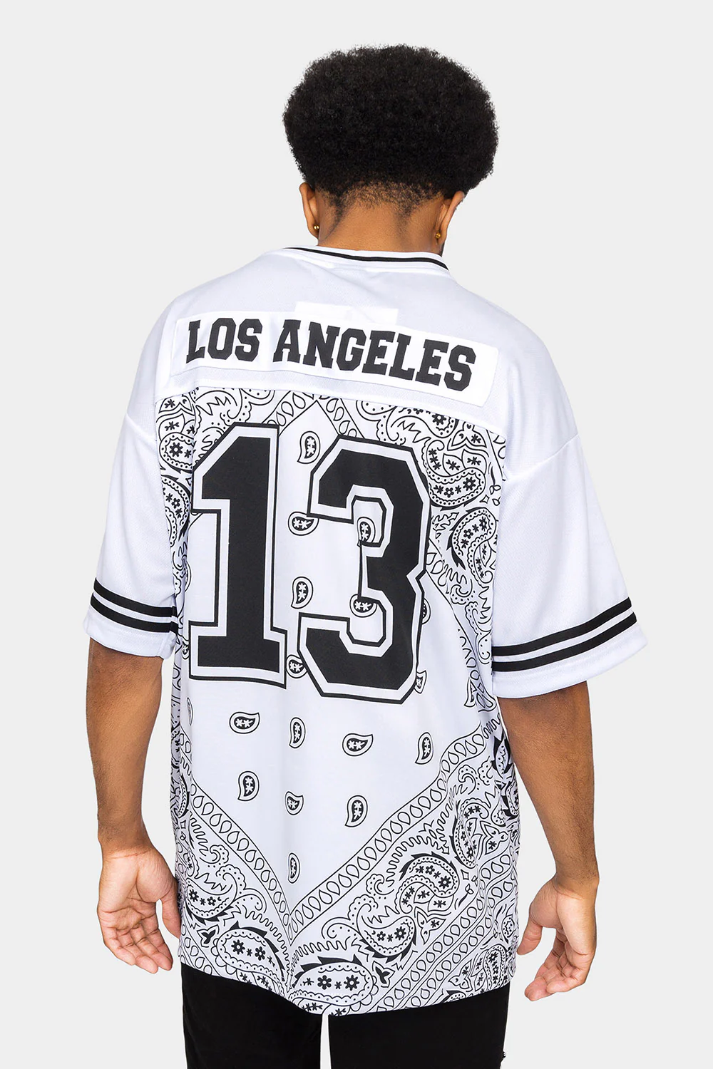 Bandana Paisley 13 Football Jersey - Image 8