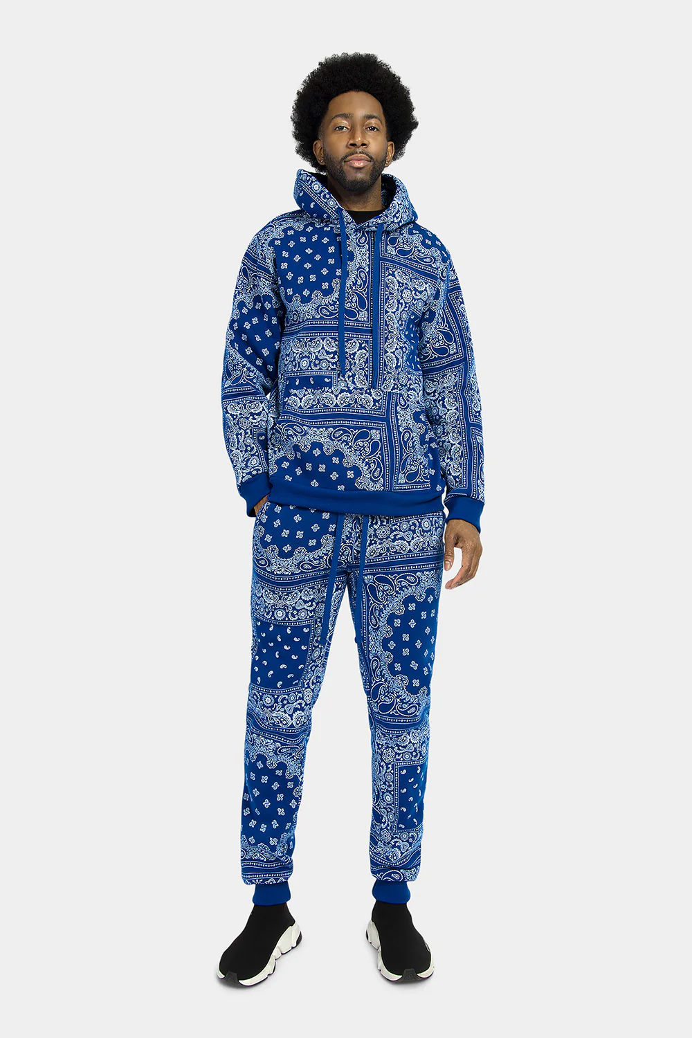 Bandana Paisley Fleece Tracksuit - Image 2