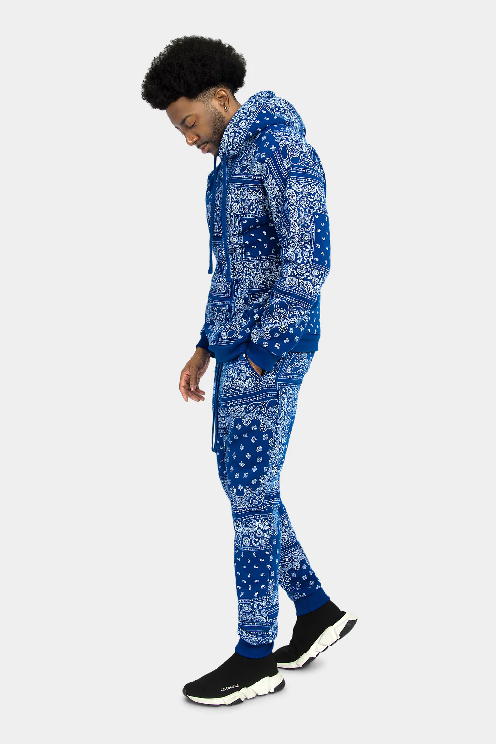 Bandana Paisley Fleece Tracksuit - Image 3