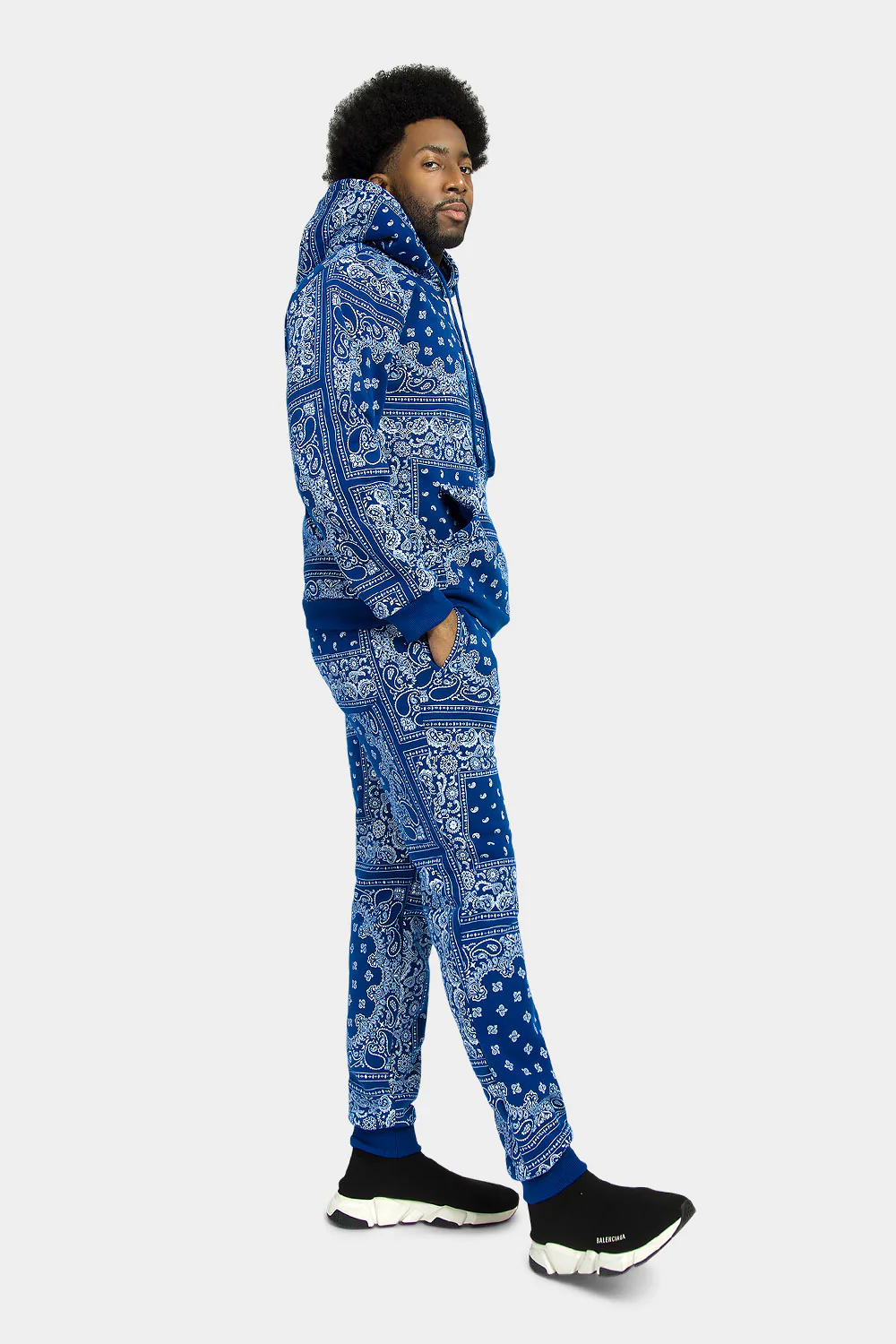 Bandana Paisley Fleece Tracksuit - Image 5