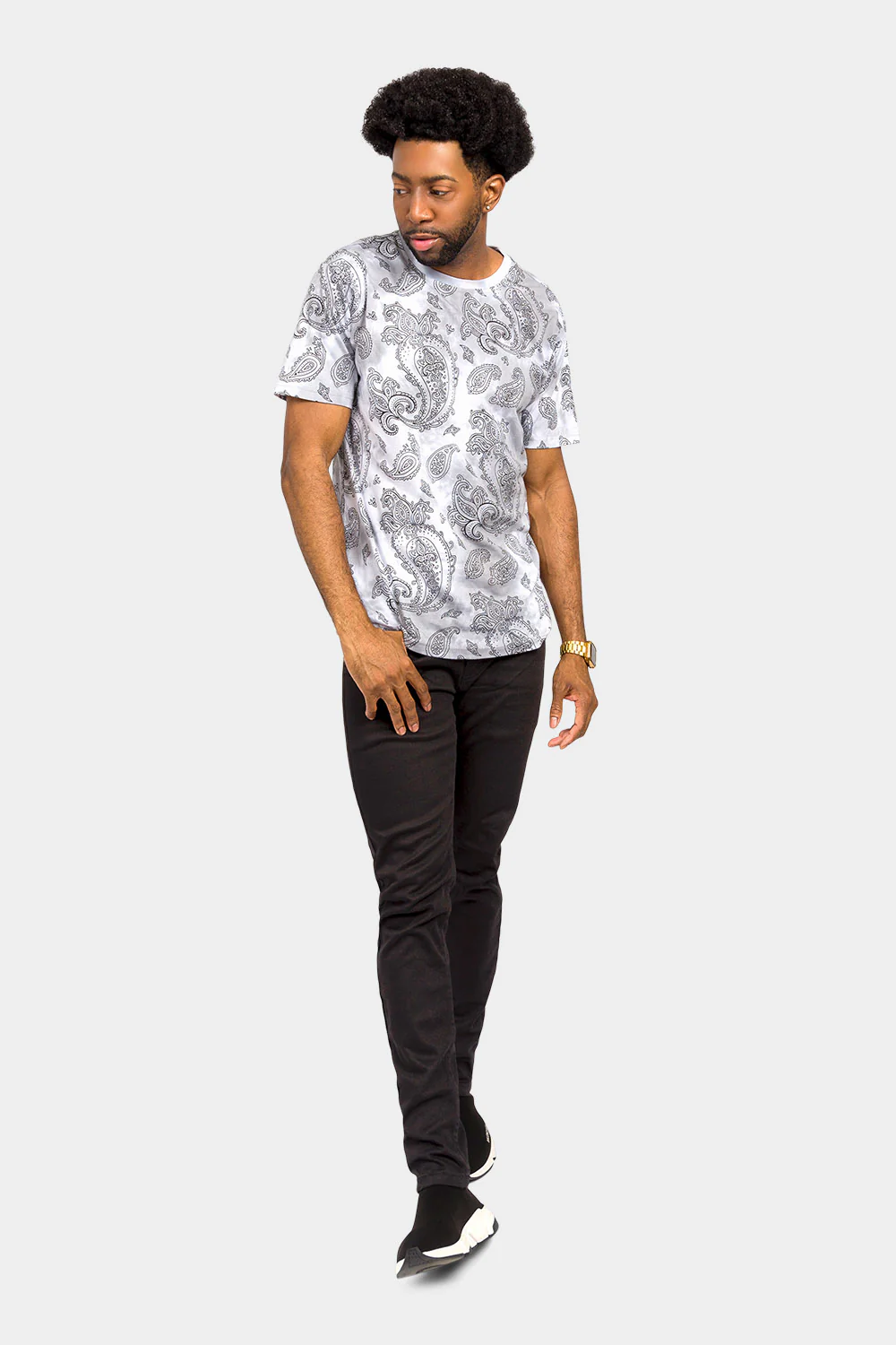 Bandana Paisley Tie Dye Shirt - Image 5