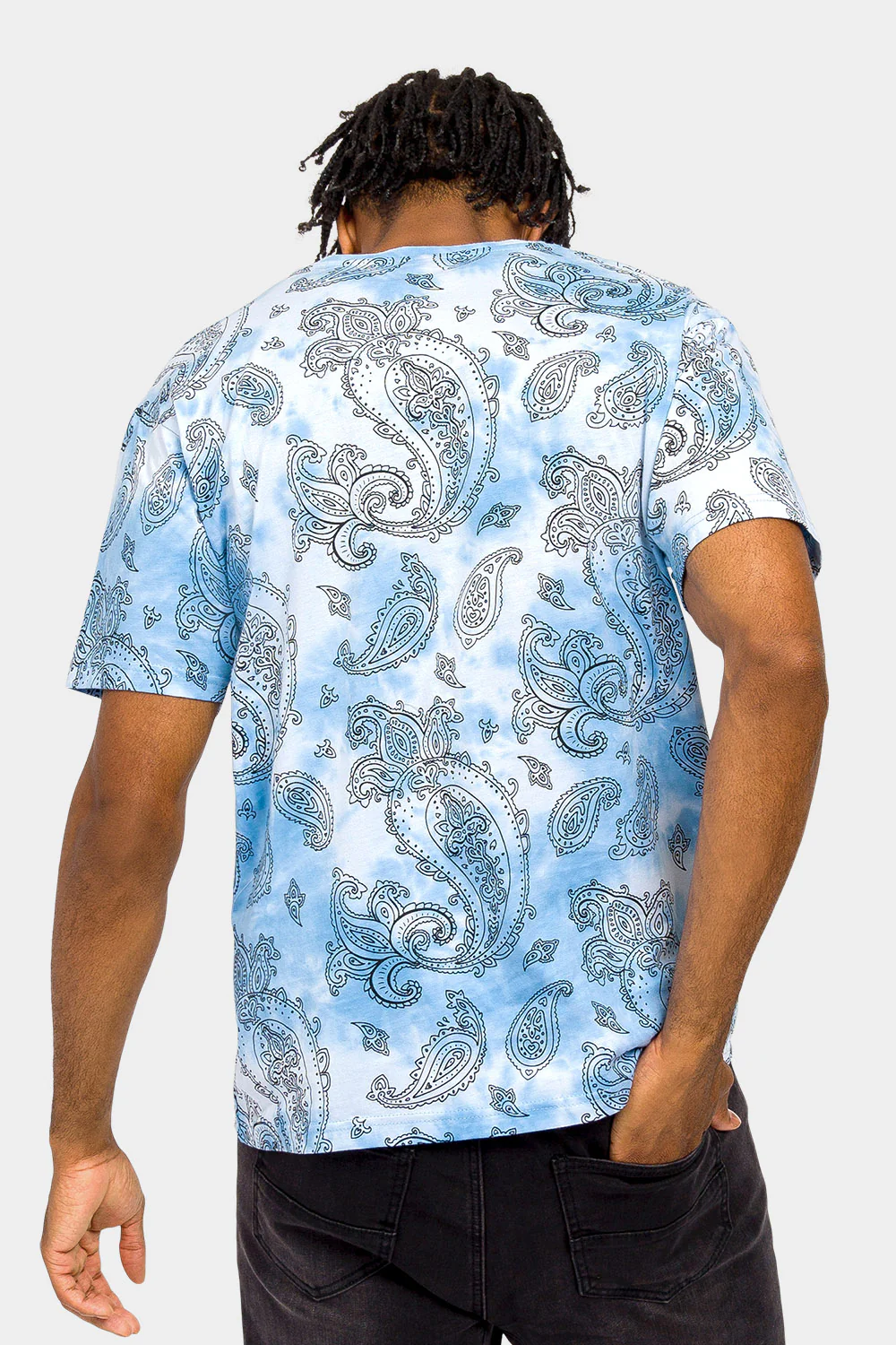 Bandana Paisley Tie Dye Shirt - Image 8