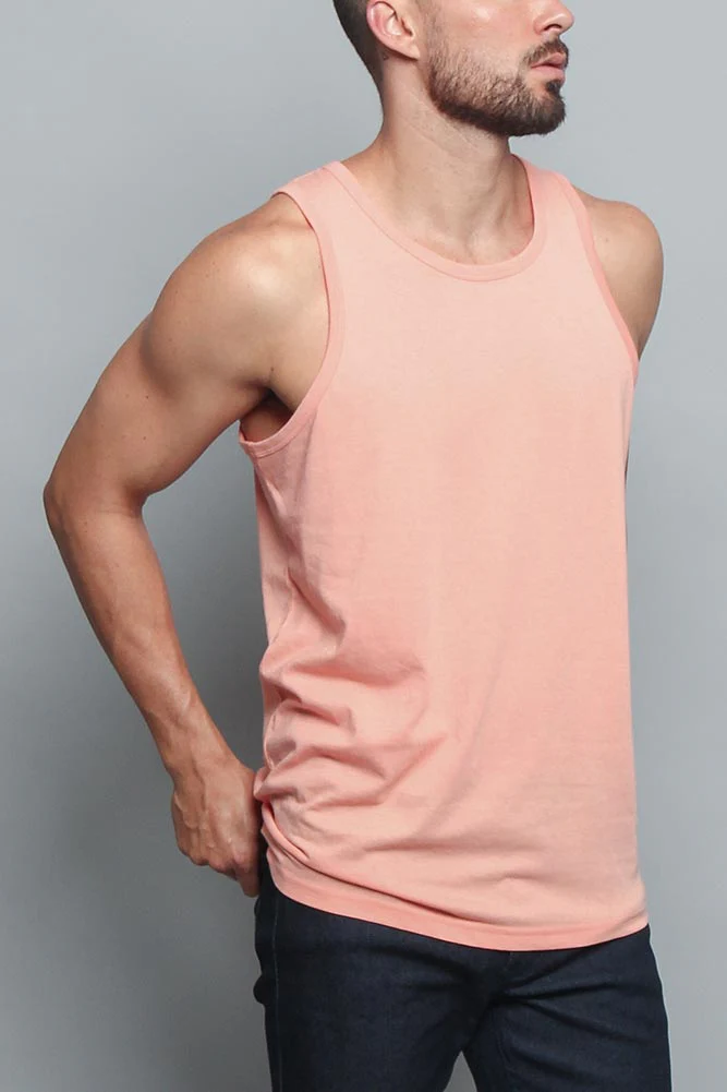 Basic Essential Straight Hem Long Length Tank Top (New Colorways) - Image 9