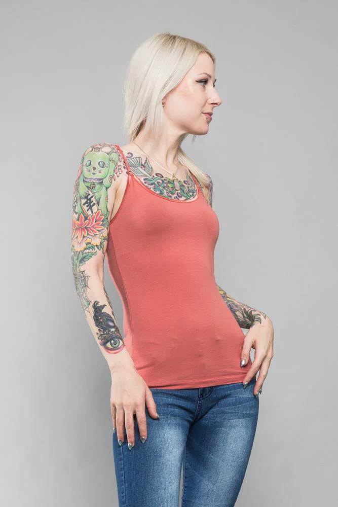 Basic Short Cami Top - Image 75