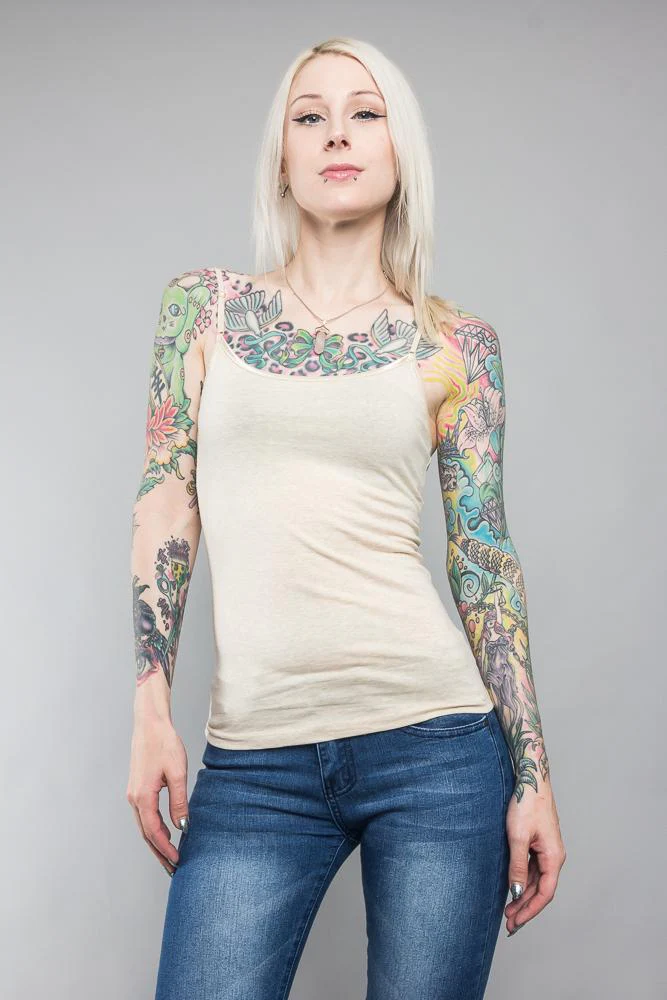 Basic Short Cami Top - Image 77