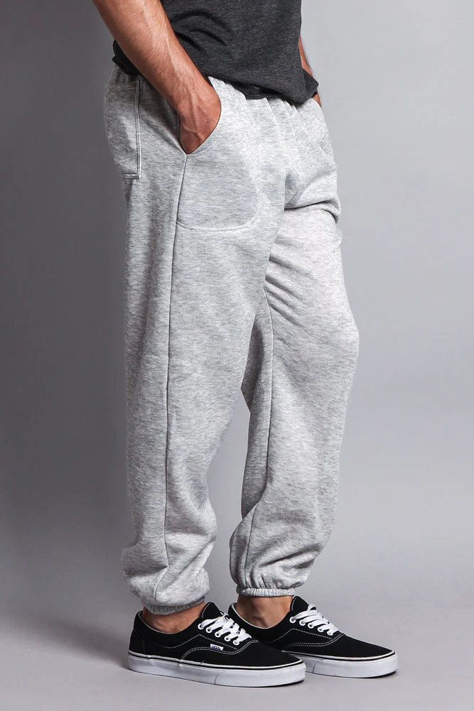 Basic Solid Color Fleece Sweatpants (New Colorways) - Image 10