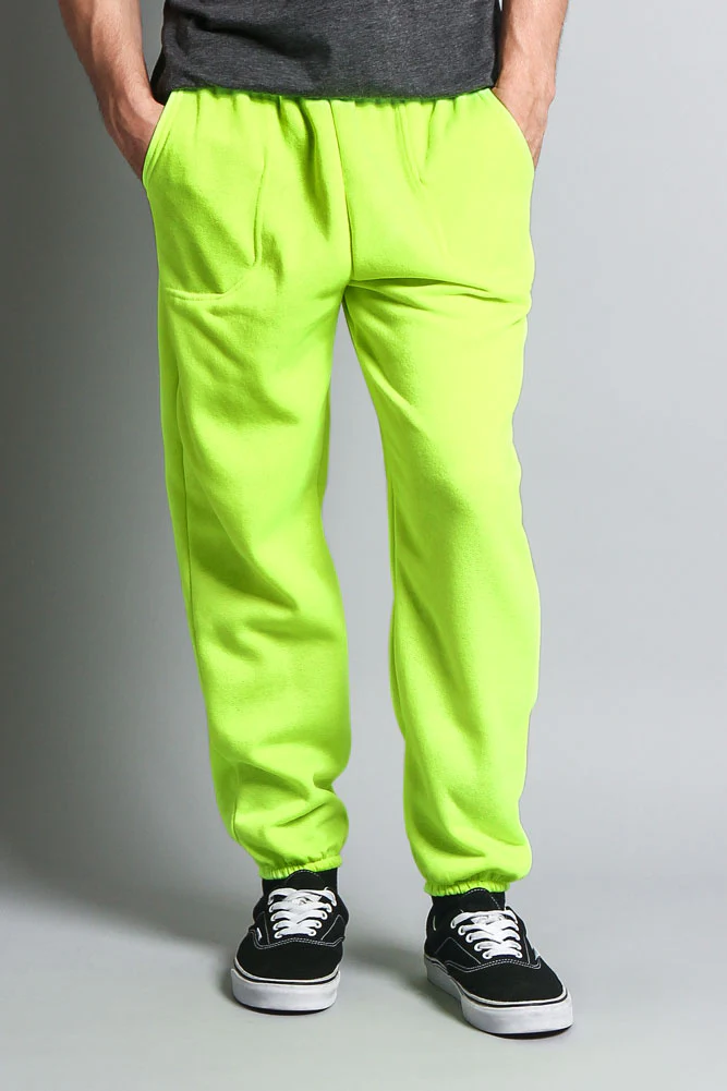 Basic Solid Color Fleece Sweatpants (New Colorways) - Image 16