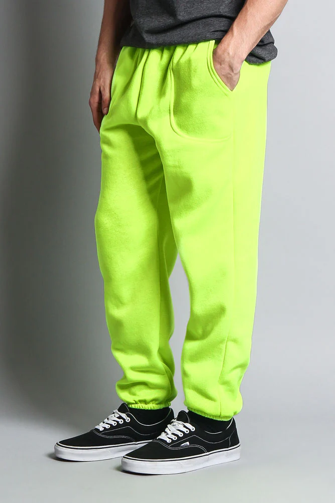 Basic Solid Color Fleece Sweatpants (New Colorways) - Image 17