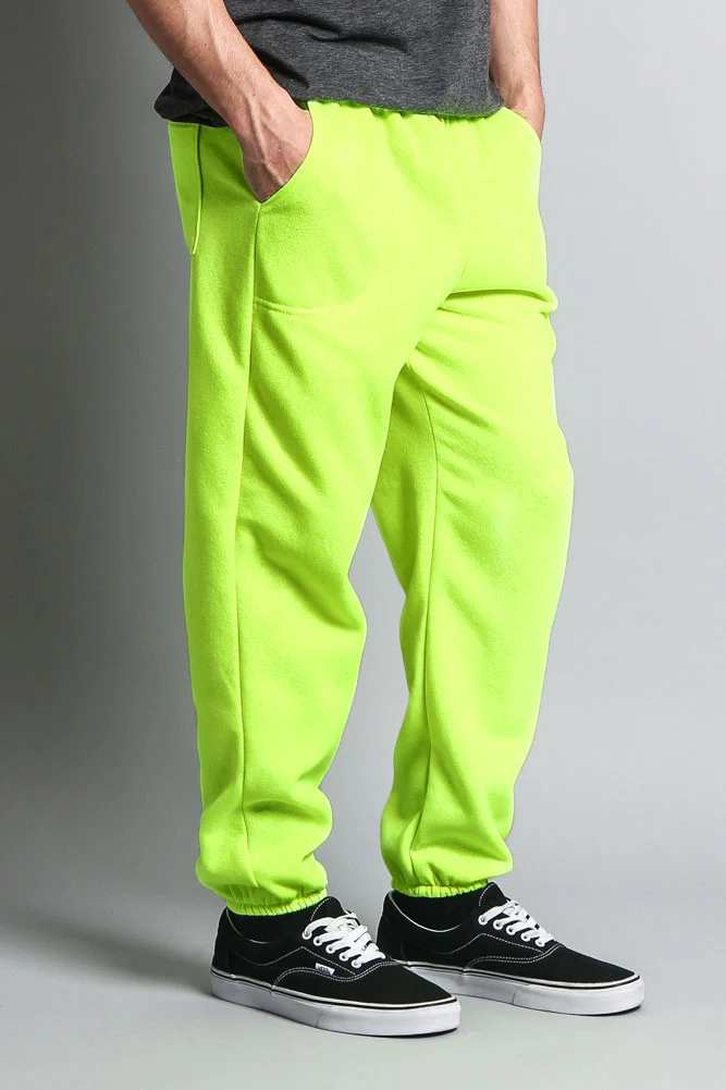 Basic Solid Color Fleece Sweatpants (New Colorways) - Image 18