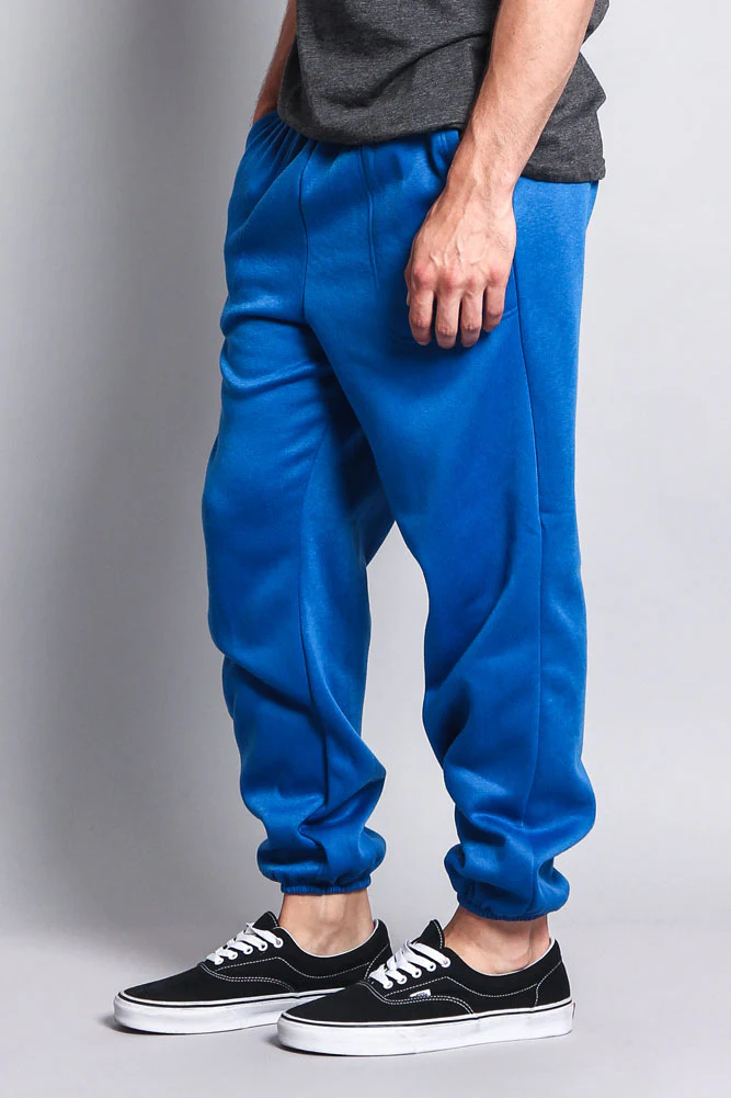 Basic Solid Color Fleece Sweatpants (New Colorways) - Image 22