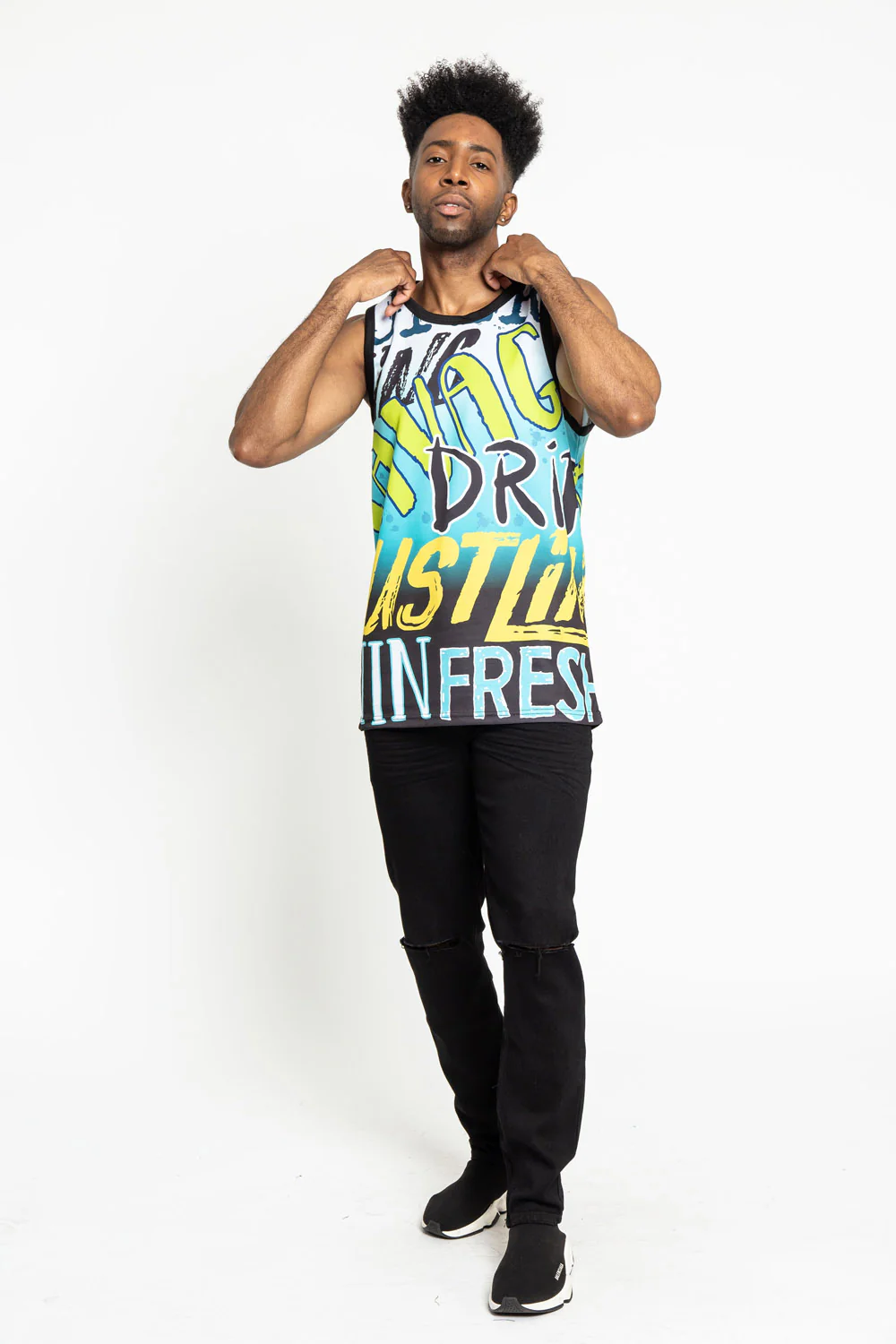 Big Graffiti Tank Top - Image 7