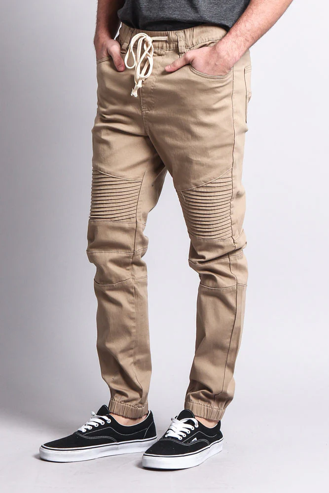 Biker Twill Jogger Pants - Image 3