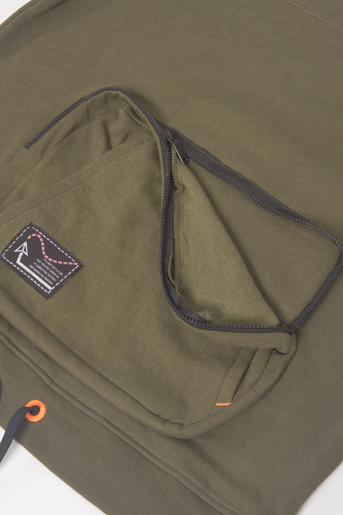 Buckled Front Pocket Pullover Crewneck - Image 24
