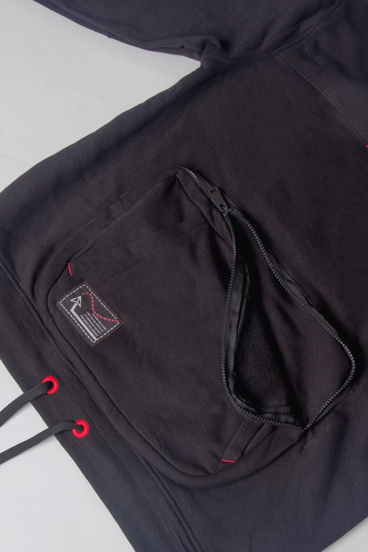 Buckled Front Pocket Pullover Crewneck - Image 7