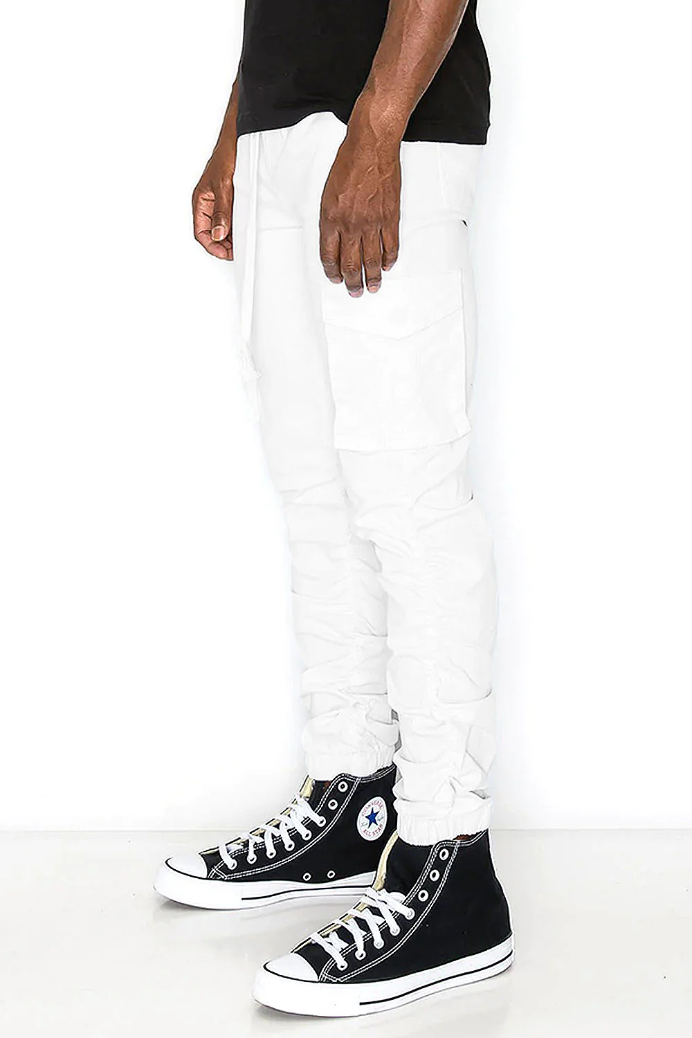 Bungee Scrunched Cargo Joggers - Image 7