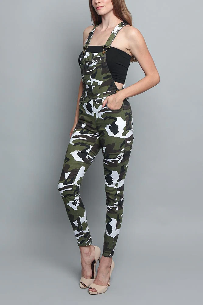 Women's Camo Color Overalls - Image 11