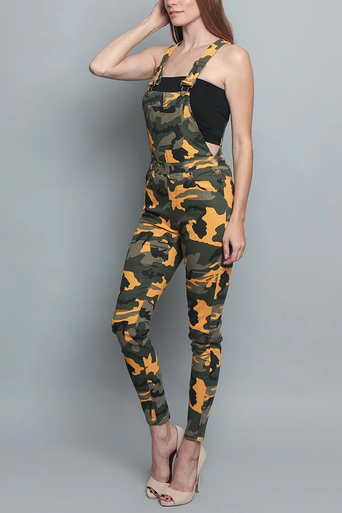 Women's Camo Color Overalls - Image 15