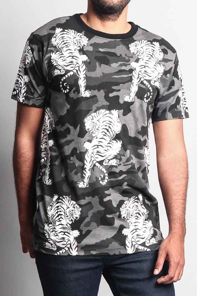 Camo Tiger T-Shirt - Image 4